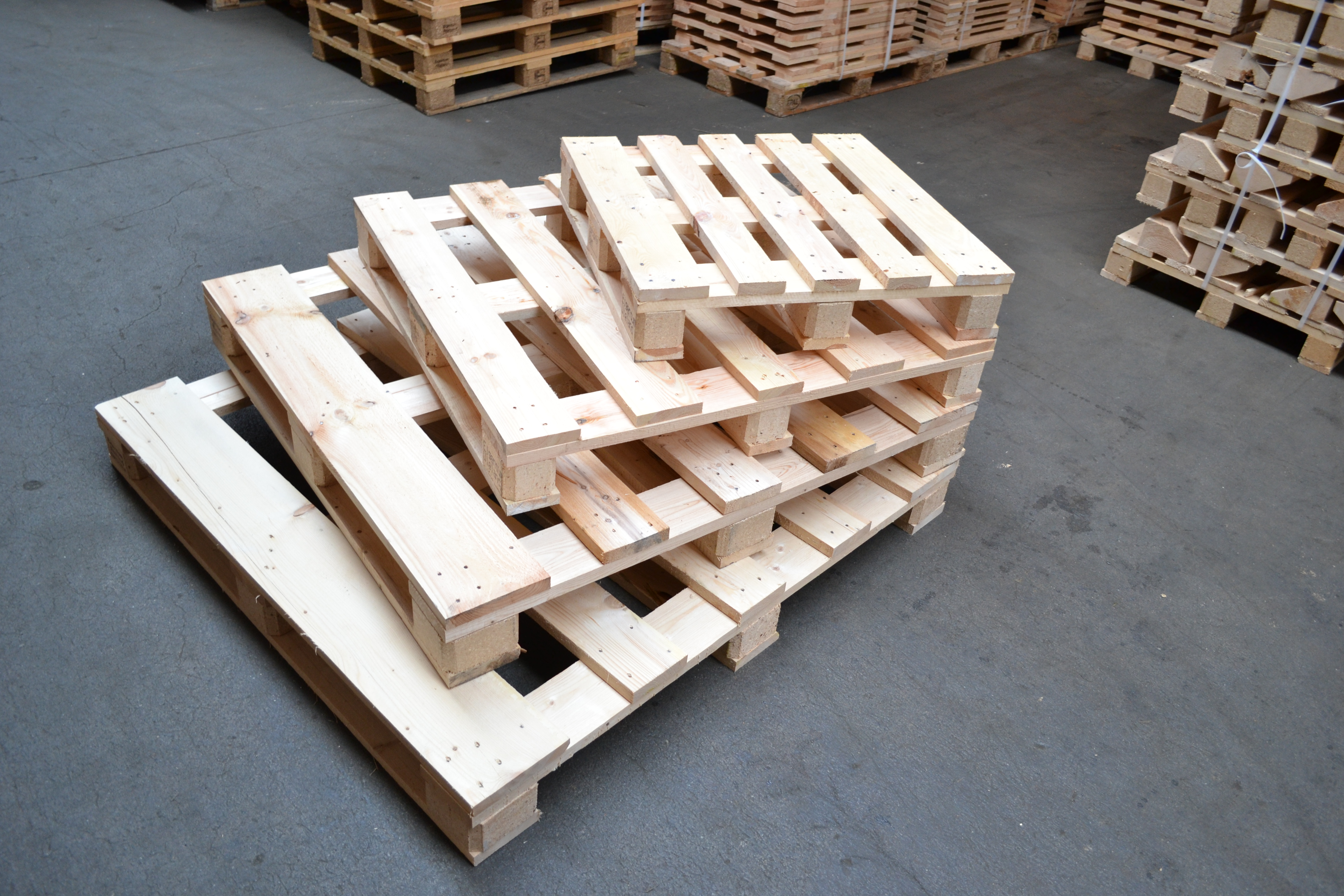 Quadratische Paletten